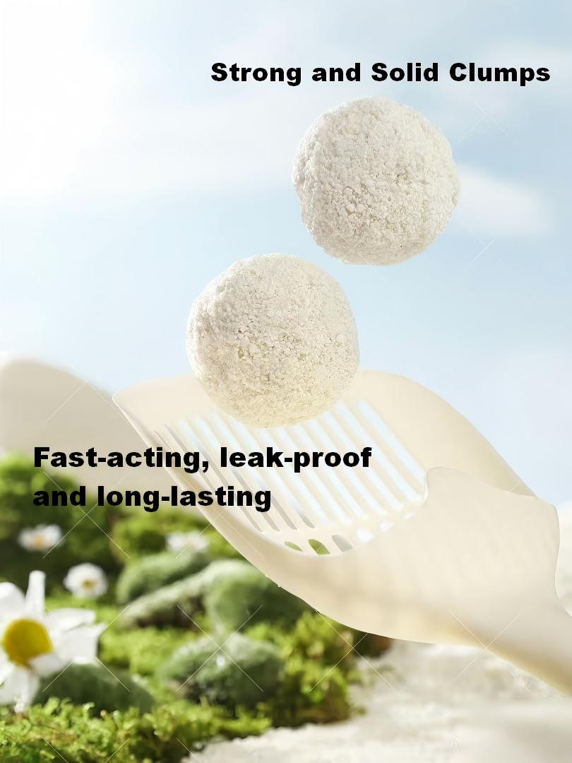 MiAU·X Peak Litter - Plant-Based & Automatic-Box Friendly 2.5kg/6L